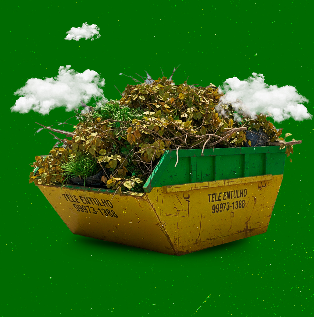 Seu espaço limpo e livre de entulho em poucas horas!