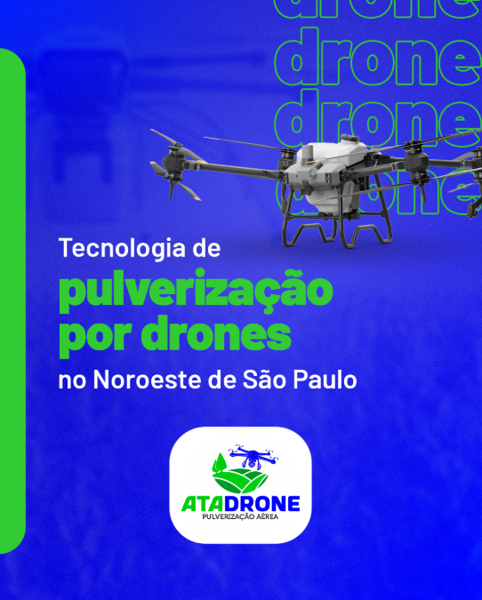AtaDrone Pulverização Aérea Tecnologia e precisão para o agronegócio