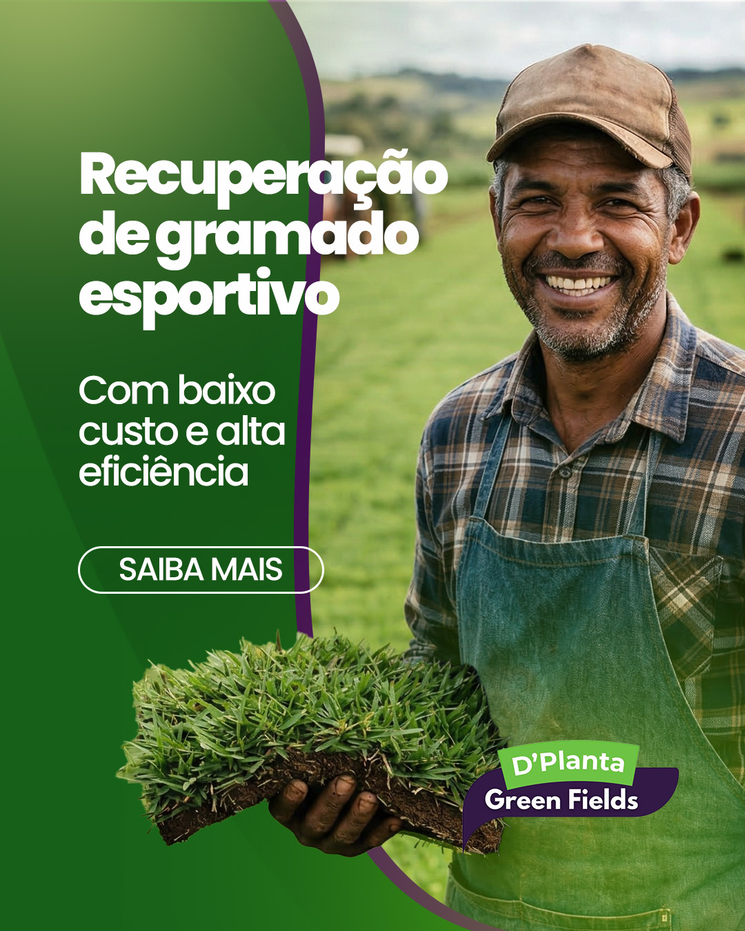 Recuperação e Manutenção de Gramados Esportivos com Alta Eficiência